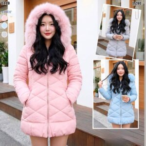 0119:COAT บุนวม Hood + Fur