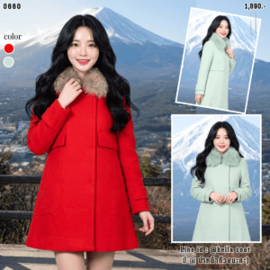 0660:COAT เฟอร์แรคคูนแท้
