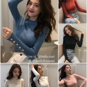 1385:เสื้อไหมพรม ฟรีไซส์