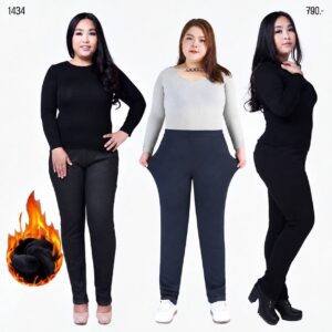 1434:กางเกงบุขน สาวอวบ