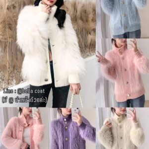 1561:เสื้อขนเฟอร์ นุ่มนิ่ม