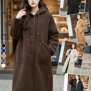 1969:โค้ท oversize ตัวยาวมีฮู้ด
