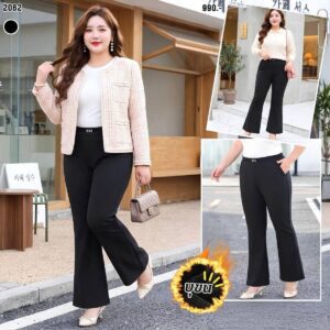 2062:กางเกงบุขนขาม้า PLUS SIZE