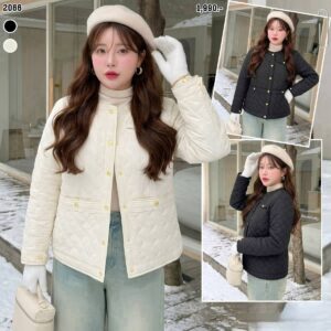 2066:แจ็คเก็ตบุนวม plus size