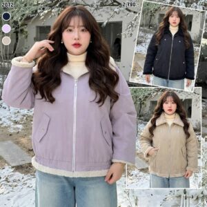 2072:เสื้อ Jacket บุผ้าขนแกะ